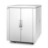 APC NetShelter CX 18U Secure Soundproof Server Room in a Box Enclosure - Shock Packaging - White (AR4018SPX432)