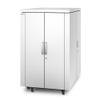 APC NetShelter CX 24U Secure Soundproof Server Room in a Box Enclosure - Shock Packaging - White (AR4024SPX432)