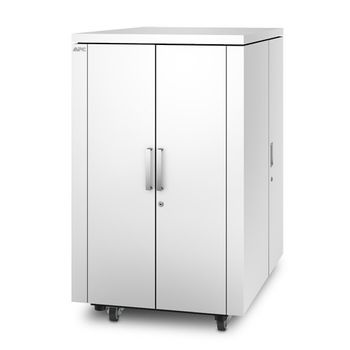 APC NETSHELTER CX 24U SECURE SOUNDP SERVER ROOM IN A BOX ENCL WHITE ACCS (AR4024SPX432)