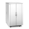 APC NetShelter CX 24U Secure Soundproof Server Room in a Box Enclosure - Shock Packaging - White (AR4024SPX432)