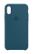 APPLE IPHONE X SILICONE CASE COSMOS BLUE ACCS