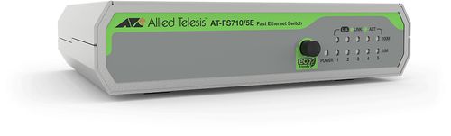 Allied Telesis 5-P 10/100TX EXT PSU M-REGION UNMANAGED SWITCH 990-005842-60 IN (AT-FS710/5E-60)