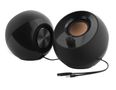 CREATIVE Speaker 3,5mm Creative Pebble bk 4,4W USB,3.5mm,86dB, 2" speaker