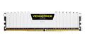CORSAIR 16GB (2 x 8 GB) DDR4 3000MHz CL16 Vengeance LPX Vit (CMK16GX4M2D3000C16W)