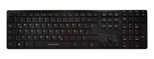 LC POWER Keyboard Usb Qwertz German  (LC-KEY-5B-ALU)
