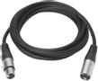 VIVOLINK XLR M/F cable 20 m  Black OB-2017