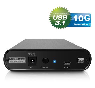 FANTEC DB-ALU31 external storage enclosure USB 3.1 (1973)