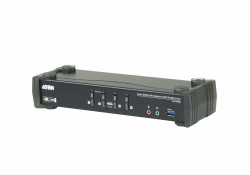 ATEN KVM  4-PC 1-Bruker CS1924M USB 3.0, Displayport 1.2, 4K (CS1924M-AT-G)