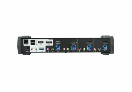 ATEN CS1924M KVMP Switch - KVM / lyd / USB-svitsj - 4 porter (CS1924M)