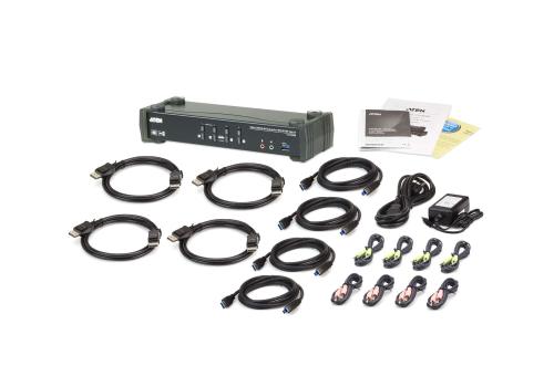 ATEN 4-port KVMP Switch (CS1924M-AT-G)