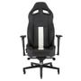 CORSAIR T2 Road Warrior Gaming Chair Black/ White (CF-9010007-WW)