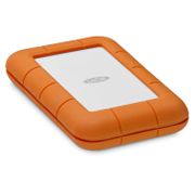 LACIE e Rugged Secure STFR2000403 - Hard drive - encrypted - 2 TB - external (portable) - USB 3.1 Gen 1 (USB-C connector) - 256-bit AES - with 2 years Rescue Data Recovery Service Plan