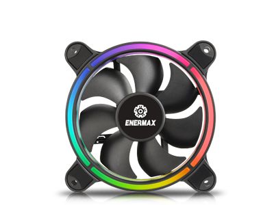ENERMAX Lüfter Enermax 120*120 T.B. RGB 3 Fan Pack beleuchtet+Fernb. (UCTBRGB12-BP3)