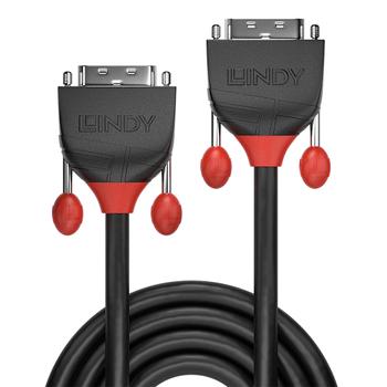 LINDY DVI-D Single Link Kabel 5.00m, Black Line (36258)