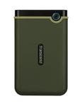 TRANSCEND 1TB Slim StoreJet 2.5inch M3G Portable USB3.0 Military Green (TS1TSJ25M3G)