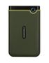 TRANSCEND d StoreJet 25M3 Slim - Hard drive - 1 TB - external (portable) - 2.5" - USB 3.0 - military green (TS1TSJ25M3G)