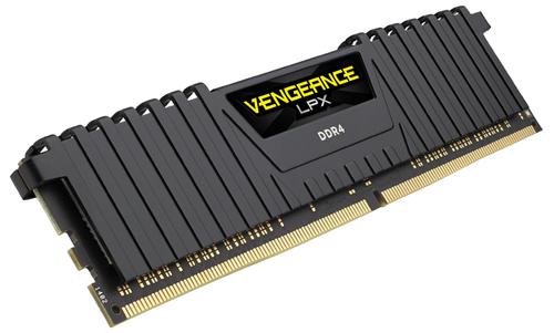 CORSAIR 16GB (2-KIT) DDR4 3600MHz Vengeance LPX Black C20 (CMK16GX4M2C3600C20)