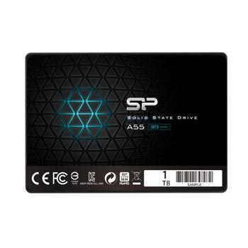 SILICON POWER SSD Ace A55 1TB 2.5'', SATA III 6GB/s, 560/530 MB/s, 3D NAND (SP001TBSS3A55S25)