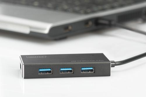 DIGITUS D1GITUS USB 3.0 Office Hub 4Port incl. Power Supply DA-70240-1 (DA-70240-1)