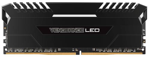 CORSAIR 32GB RAMKit 2x16GB DDR4 3000MHz 16-20-20-38 Vengeance Black Heat Spreader Custom Performance PCB Stunning White LED 1,35V (CMU32GX4M2D3000C16)