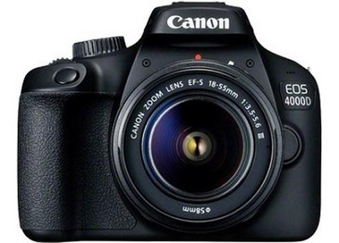 CANON CAMERA EOS 4000D 18-55 III, BLACK (3011C003)