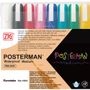 ZIG Marker ZIG Posterman Medium 2mm 8/sæt (PMA-30/8VAI)