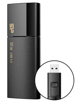SILICON POWER USB-Stick   32GB Silicon Power  B05  Black (SP032GBUF3B05V1K)