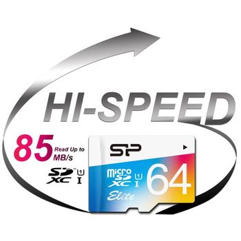 SILICON POWER Elite 64 Gb Microsdxc Uhs-I  (SP064GBSTXBU1V20SP)