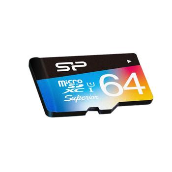 SILICON POWER Superior 64 Gb Microsdxc (SP064GBSTXDU1V20SP)