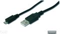 DIGITUS USB 2.0 connect. cable Typ-A USB 2.0 compatible 1m