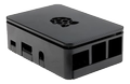 DESIGNSPARK Raspberry Pi case, for 3 Model B / 3 B+ / Pi 2, black