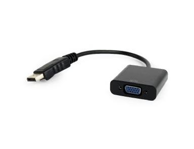 GEMBIRD adapter displayport 1.1->VGA, on cable, black (A-DPM-VGAF-02)