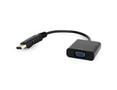 GEMBIRD adapter displayport 1.1->VGA, on cable, black