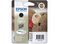 EPSON n Ink Cartridges, DURABrite" Ultra, T0611, Teddybear, Singlepack, 1 x 8.0 ml Black