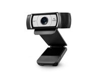 LOGITECH Webcam C930e 1080p-30fps 90-grad autofokus privacy zoom-4x Rightlight2 stereo klämma/ fot/ tripod-fäste PC/ Mac/ Chrome USB-1,5m 3 års garanti (960-000972)