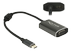 DELOCK Adapter USB Type-C™ Stecker > VGA Buchse (DP Alt Mode) mit PD F