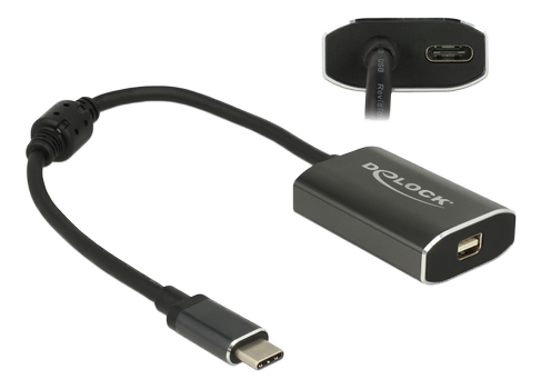 DELOCK Adapter USB Type-C™ Stecker > mini Displayport Buchse (DP Alt M (62990)