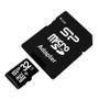 SILICON POWER Micro Sdhc 32Gb Klass 10 + Adapter  (SP032GBSTH010V10-SP)