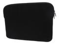 MW BASIC SLEEVE For MacBook Air 13inch - Perfect-fit sleeve BLACK/BLACK