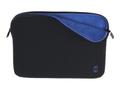 BLUEBAUM MW BASIC SLEEVE For MacBook Pro 15inch with TouchBar Late 2016 - Perfect-fit sleeve BLACK/LIGHT BLUE