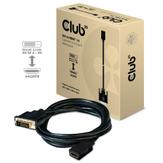Club 3D CAC-1211 - adapterkabel - HDMI / DVI - 2 m (CAC-1211)