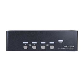 STARTECH 4-Port Dual DisplayPort KVM Switch - 4K 60Hz (SV431DPDDUA2)