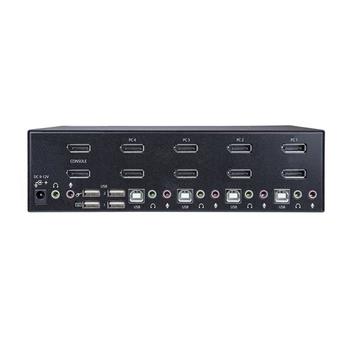 StarTech DisplayPort KVM - 4 port - 4K 60Hz - Dual Monitor KVM - DisplayPort Switch - KVM DisplayPort - Desktop KVM Switch (SV431DPDDUA2) - KVM / lyd / USB-svitsj - 4 porter - rackmonterbar (SV431DPDDUA2)