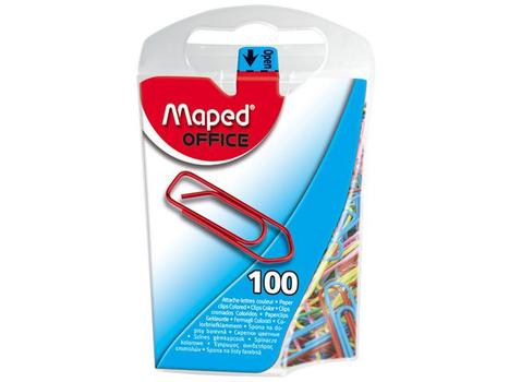 MAPED Binders MAPED 25mm ass frg (100) (777358)