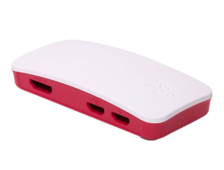 RASPBERRY PI Zero official case, Zero and Zero Wireless, red/white (MMP-0657)