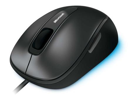 MICROSOFT Comfort Mouse 4500 - Muis - optisch - 5 knoppen - met bekabeling - USB - zwart (4FD-00023)