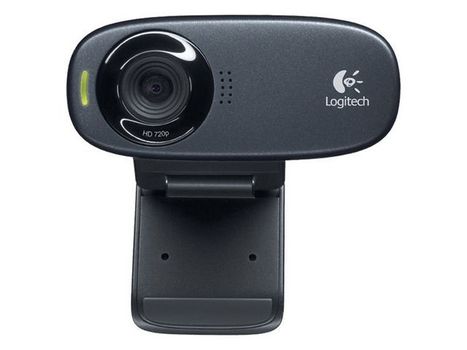 LOGITECH C310 5 Megapixels USB 2.0 1280 x 720 Pixels HD Resolution Webcam Black (960-001065)