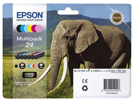 EPSON EPSON Multipack blekk XP 750/ 760/ 850 (C13T24284010)