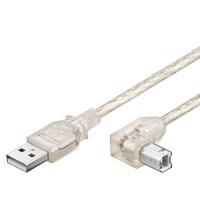 GOOBAY USB 2.0 USB-kabel 50cm Transparent  (93575)
