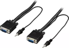 Deltaco RGB-7D - VGA-kabel - 5 m